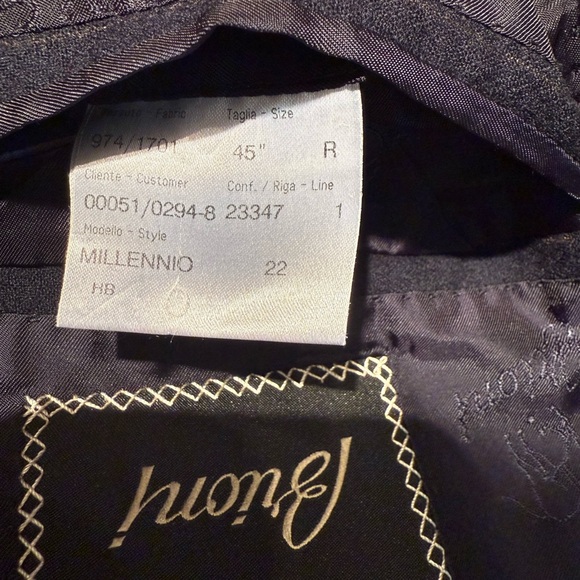 Brioni Navy Pinstripe Suit - Picture 6 of 10